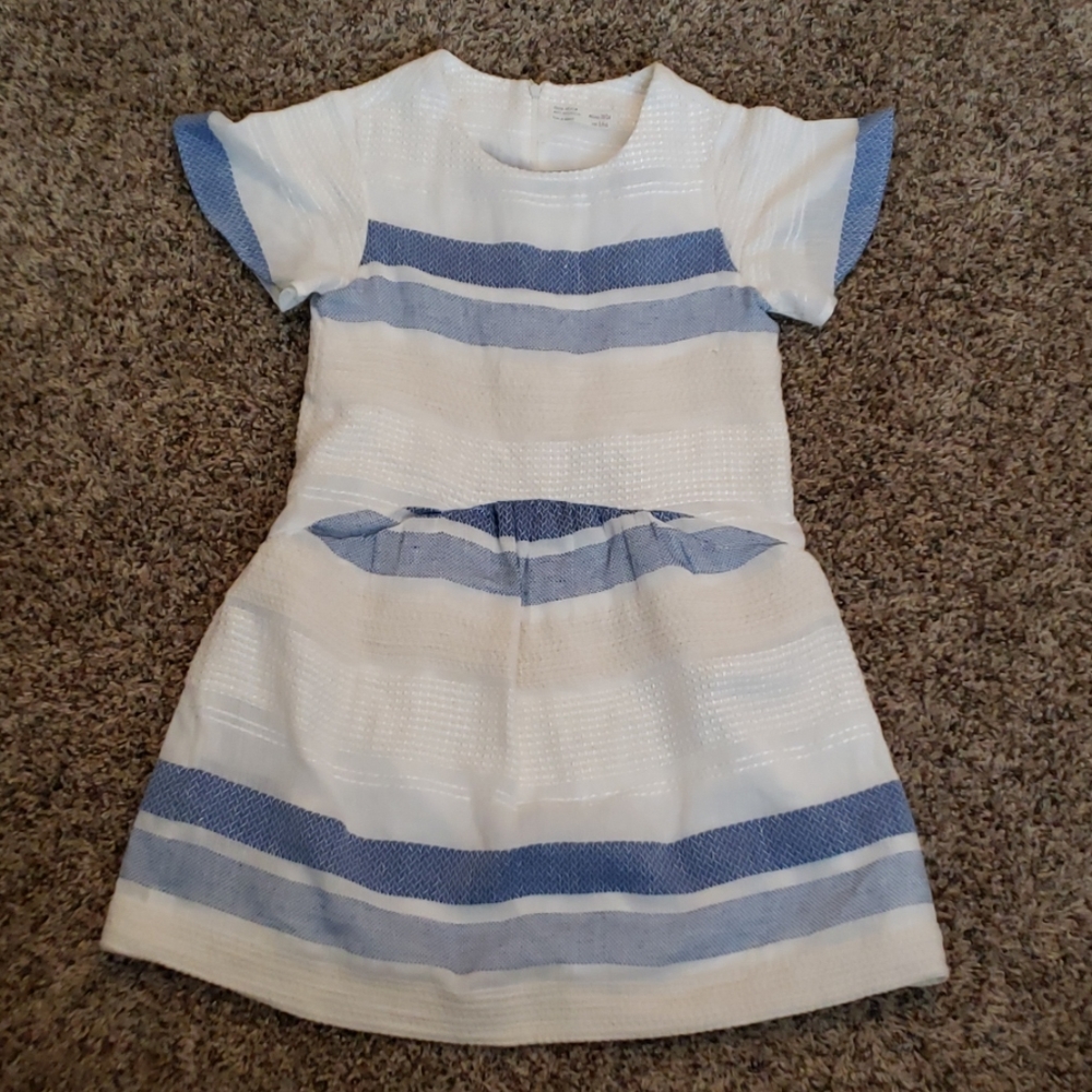 Zara Girls Stripe Dress Sz 13/14